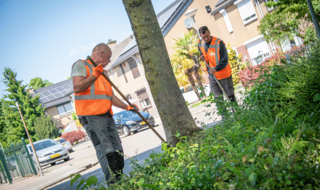 Medewerker die via Versado in dienst is bij DOOR groen